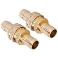thumbnail image 4 of Hose Adapter,2Pcs G3/4 Aluminum Alloy Hose Repair Kit Water Hose End Mender Convenient Use, 4 of 14