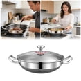 thumbnail image 1 of Noehoiugi Alloy Pan,Double Handle Non Stick Titanium Pans For Cooking,Ultra-Durable,Scratch-Resistant,Even Heating Frying Pans,Compatible With All Cooktops,With Lid, 1 of 7
