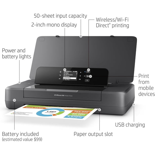 HP Officejet 200 Mobile Printer - Walmart.ca
