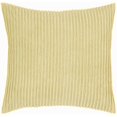 thumbnail image 1 of Better Trends SHASP2626YE Jullian Collection Super Soft & Light Weight Bold Stripes Euro Sham, Yellow, 1 of 3
