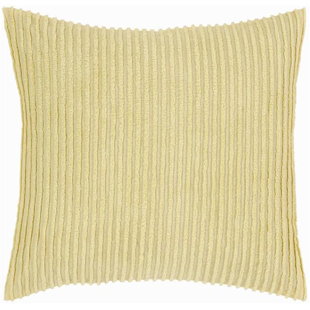 Better Trends SHASP2626YE Jullian Collection Super Soft & Light Weight Bold Stripes Euro Sham, Yellow