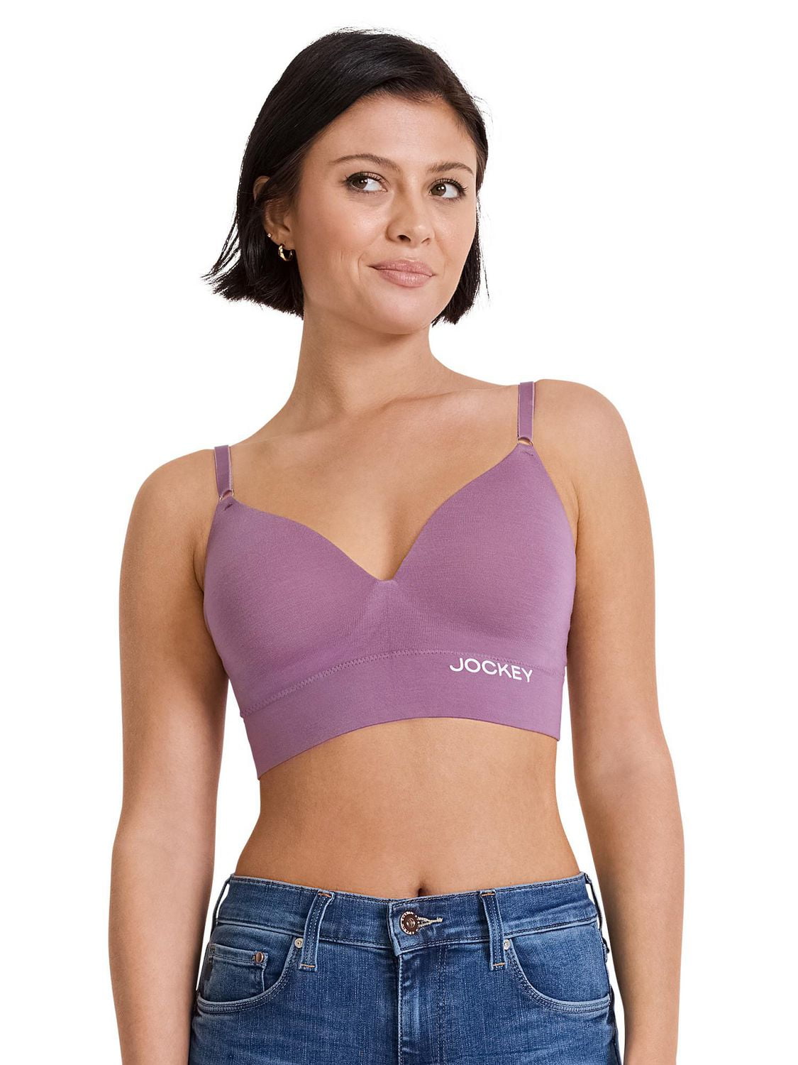 JOCKEY ESSENTIELS t-shirt brassière lisse
