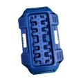 thumbnail image 2 of DYNWAVECA Car Traction Board Tire Traction Pad Multifunctional Tire Traction Device, Sand Mud Snow Ladder Ramp for 4WD, SUV, UTV, ATV Blue, 2 of 10