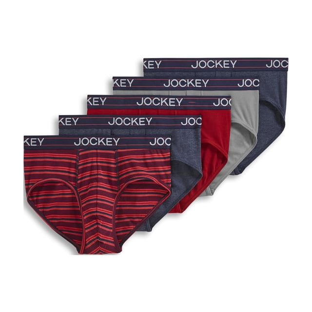 Jockey Slip pour Homme en Mélange de Coton Léger - Lot de 5