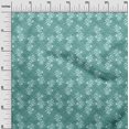 thumbnail image 2 of oneOone Georgette Viscose Fabric Leaves & Floral Block Print Fabric By The Yard 42 Inch Wide, 2 of 4