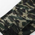 thumbnail image 4 of Plus Size Summer Pants Mens Summer Outdoors Casual Overalls Plus Size Have Pockets Drawstring Sport Shorts Pants Plus Size Overall Shorts, 4 of 5