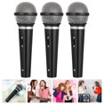 thumbnail image 5 of CIMAXIC Fête 3 Pcs Faux Modèles de Microphone Jouets de Simulation Microphone pour Enfants, 6.69"X1.97"X1.97 Pouces, 5 of 5