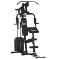 thumbnail image 1 of Soozier Multi Home Gym Machine w/ 143lbs Weights, Strength Training Equipment, 1 of 9
