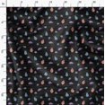 thumbnail image 3 of Soimoi Black polyester Crepe Fabric Insect Print Sewing Fabric Yards 52 Inch Wide, 3 of 6