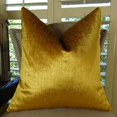 thumbnail image 2 of Plutus Lumiere Bronze Handmade Throw Pillow, (20" x 26" Standard), 2 of 2