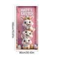 thumbnail image 2 of C Easter Door Curtain Party Decorations, Polyester Fabric Door Cover With Full Coverage And Easy Setup For Home Decor, Classroom, Office Display – 70.87X35.43In 0.26Lb, 2 of 7