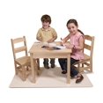 thumbnail image 1 of Melissa & Doug - 2427 | Solid Wood Table & Chairs 3-Piece Set, 1 of 8