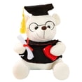 thumbnail image 1 of Graduation Bear Plush with Cap & Gown, Commemorative Stuffed Animal for Academic Achievements, Soft Educational Gift, 1 of 9