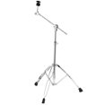 thumbnail image 1 of Cymbal Stand Straight & Boom Cymbal Stand Double Braced Legs Height & Angle Adjustable Drum-kit Cymbal Support Rack Heavy Duty BoomStraight Combo with Rubber Feet, 1 of 7