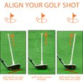 thumbnail image 3 of Bâton d'Alignement de Golf - Entraîneur de Swing Réglable avec Base Magnétique pour Entraînement de Précision - Aluminium Noir Durable et Design en Acier Inoxydable pour Direction de Tir Précise, 3 of 6