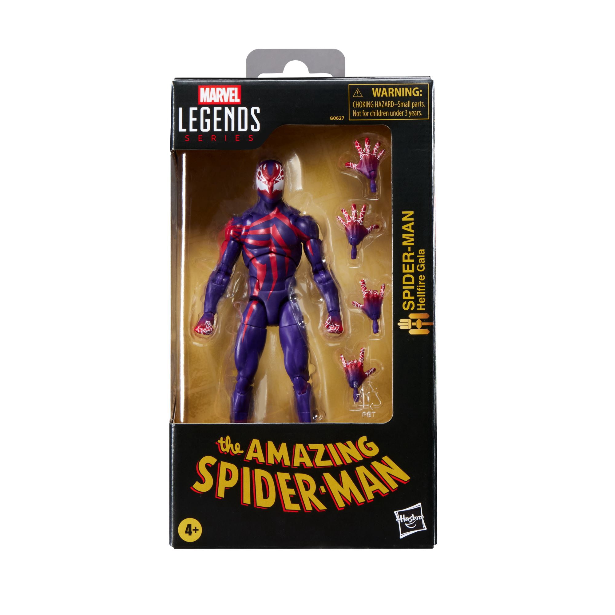 Marvel Legends Series, figurine Spider-Man Hellfire Gala inspirée des bandes dessinées