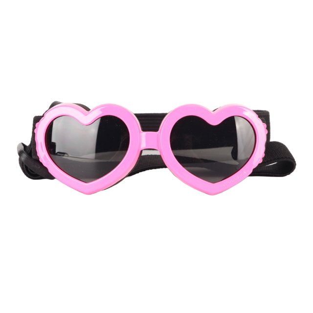 Puppy Sunglasses, Waterproof Protection Prevents Fog Pet Sunglasses With Adjustable Strap For Beach