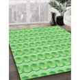 thumbnail image 3 of Ahgly Company Tapis Rectangulaire Lavable en Machine Intérieur Vert Transitionnel, 2 Pieds x 3 Pieds, 3 of 7