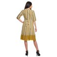 thumbnail image 2 of Moomaya Robe Imprimée Longueur Genou pour Femmes Grande Taille Vêtements Décontractés Tenue d'Été, 2 of 4