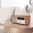 thumbnail image 4 of Sangean AM FM AUX Armoire en Bois de Table Radio et Récepteur Bluetooth, 4 of 4