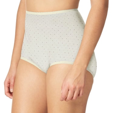Bali Womens Skimp Skamp Brief, Purple Blushing Pin Dot, 6