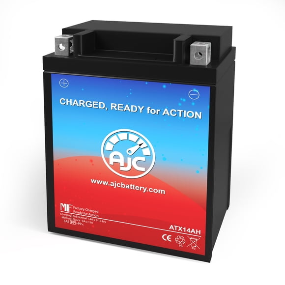 AJC Battery Compatible with Polaris 700 Xc Sp M-10 F-O 700CC Snowmobile Replacement Battery (2002-2005)
