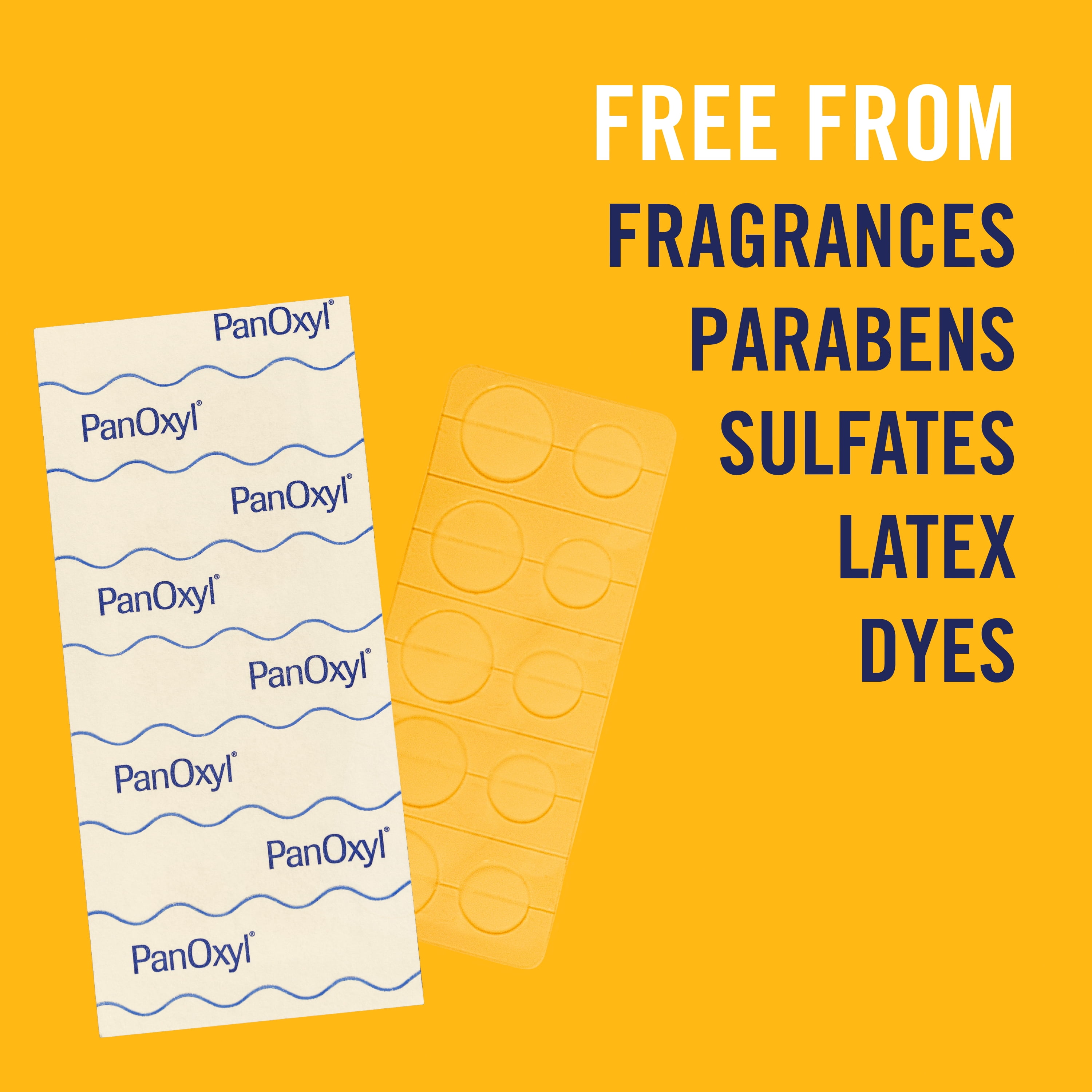PanOxyl Patchs Correctifs Invisibles de Jour, Protection des Imperfections, Sans Latex