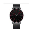 thumbnail image 1 of fastboy Montre-Bracelet pour Hommes en Alliage, Ronde à la Mode, Ajustable, Montre-Bracelet pour Garçons, Type 6, 1 of 6