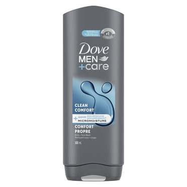 Dove Men+Care Body and Face Wash Clean Comfort 24H Nourishing, 532 ml