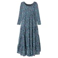 thumbnail image 3 of LSLJS Women Plus Size Casual Loose Sleeveless Floral Daily Linen Print Long Maxi Dress, 3 of 6