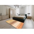 thumbnail image 4 of Ahgly Company Indoor Rectangle Abstract Chrome Gold Yellow Oriental Area Rugs, 4' x 6', 4 of 6
