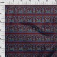 thumbnail image 2 of oneOone Cotton Silk Fabric Ethnic Block Print Sewing Fabric BTY 42 Inch Wide, 2 of 4