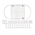 thumbnail image 3 of Range Kleen CW6001 Stainless Steel Oval Hanging Pot Rack, 3 of 6