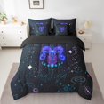 thumbnail image 2 of YST Twelve Constellations Zodiac Bedding Set, Psychedelic Celestial 7-Piece Comforter Set, Queen, 2 of 4