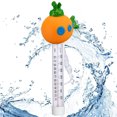 thumbnail image 2 of ETHKIA Bouée de Piscine Dessin Animé Voiture Hélicoptère Animal Hydrothérapie Piscine Flotteur Adulte Testeur de Température 50 ml Orange, 2 of 4