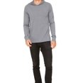 thumbnail image 1 of Gravity Threads Chandail à Capuchon à Manches Longues pour Homme, Gris Chiné Foncé TG, 1 of 2