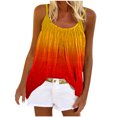 thumbnail image 1 of Hauts Aguichant pour Femmes Été Mode Femmes Été Col Rond Sans Manches Imprimé Décontracté Camisole Blouse T-Shirts pour Femmes Mode Femmes Blouses et Hauts Mode Hauts et Blouses d'Été pour Femmes, 1 of 5
