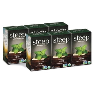 C'est pas grave Bigelow Rafraîchissements à base de plantes à la menthe biologique Tea Sacs - 20-Count(6/CASE)