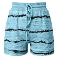 thumbnail image 2 of Leutsin Shorts de Sport Décontractés à Cordon pour Femmes avec Poches Imprimées, 2 of 4