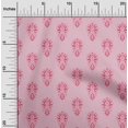 thumbnail image 1 of oneOone Polyester Lycra Fabric Floral Block Print Fabric By The Yard 56 Inch Wide, 1 of 4