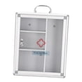 thumbnail image 3 of TISHITA First Aid Wall Cabinet Easy to Install Storage Case for Home Office Business L, 3 of 8
