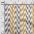 thumbnail image 1 of oneOone Georgette Viscose Tissu Rayé & Chevrons Géométrique Tissu d'Impression par la Cour 42 Pouces de Large, 1 of 4
