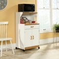 thumbnail image 3 of Sauder® Sauder Select Meuble pour micro-ondes, Finition Blanc Doux, 403469, 3 of 4