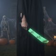 thumbnail image 4 of LSLJS Halloween Luminous Bloods Blade Prop Knife Simulation Plastic Kitchen Knife Machetes and Machetes Horror Bloods Stain Cos Performance Equipment Halloween Decorations, 4 of 6