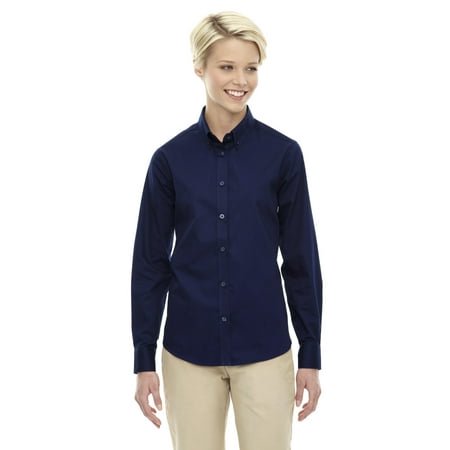 Ash City - Core 365 Chemise à Manches Longues en Sergé pour Femmes