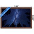 thumbnail image 2 of Milky Way At Night Wall Poster, 14.725" x 22.375" Framed, 2 of 4