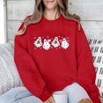 thumbnail image 4 of Penkiiy Chandail en Molleton Love pour Femmes, T-Shirts de la Saint-Valentin, Graphique Amusant, Manches Longues, Léger, Pull de Vacances, L Rouge, 4 of 7