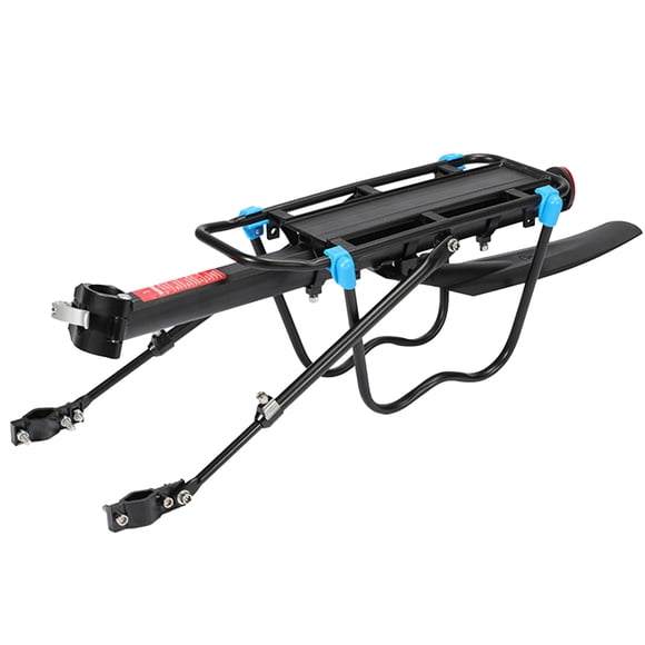 Shisuyan Durable bikes Carrier Rack Back Stand Mountain bikes Cargo Rack Shelf Luggage Carrier For Outside Outdoor (With Installation Tool And English Manual)