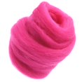thumbnail image 4 of Wool Roving for Felting And ,10g, Fineness,18.5-26um - Rose Red, 4 of 7