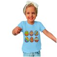 thumbnail image 4 of MeetoTime Garçons Filles T-Shirts de Pâques Imprimés à Manches Courtes Col Ras du Cou Décontractés Amples Vêtements pour Enfants, 4 of 4